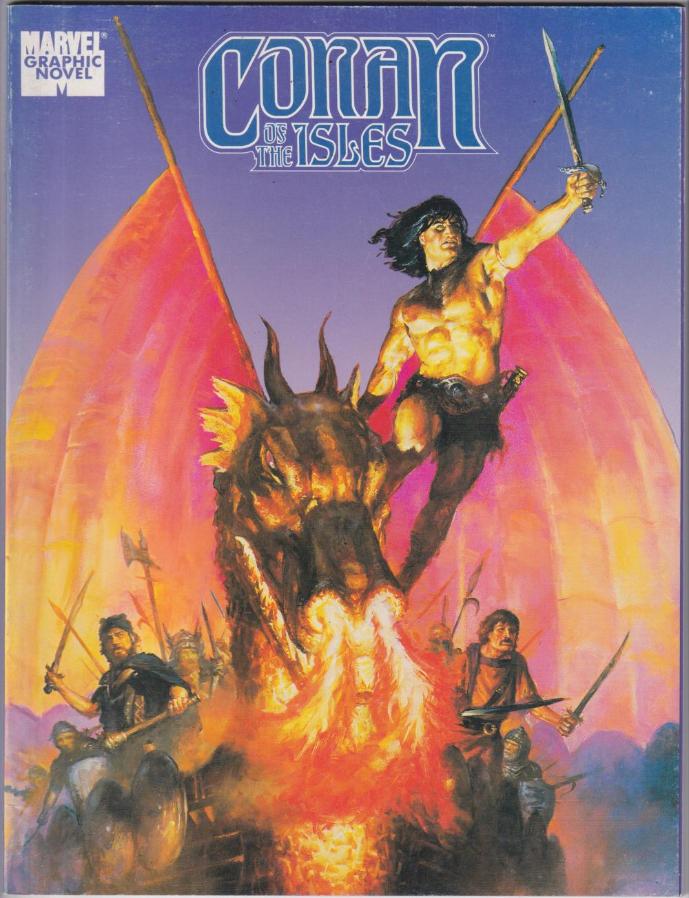 CONAN OF THE ISLES MARVEL GRAPHIC NOVEL 1988