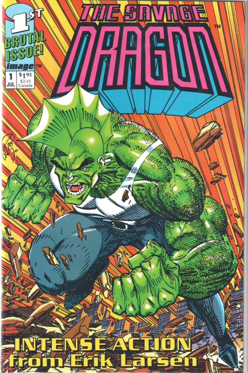 SAVAGE DRAGON #1-3 MINI SERIES COMPLETE SET