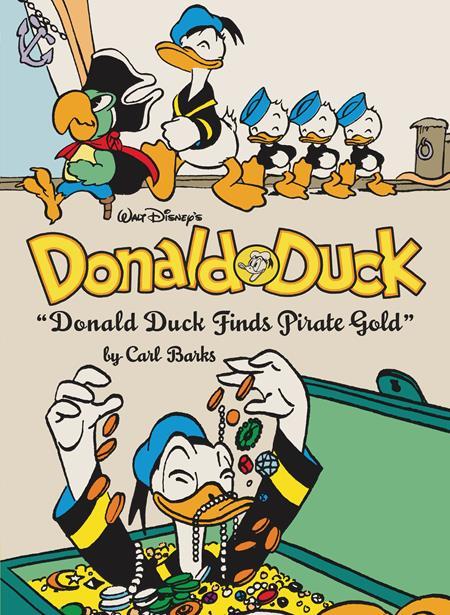 WALT DISNEYS DONALD DUCK DONALD DUCK FINDS PIRATE GOLD HC