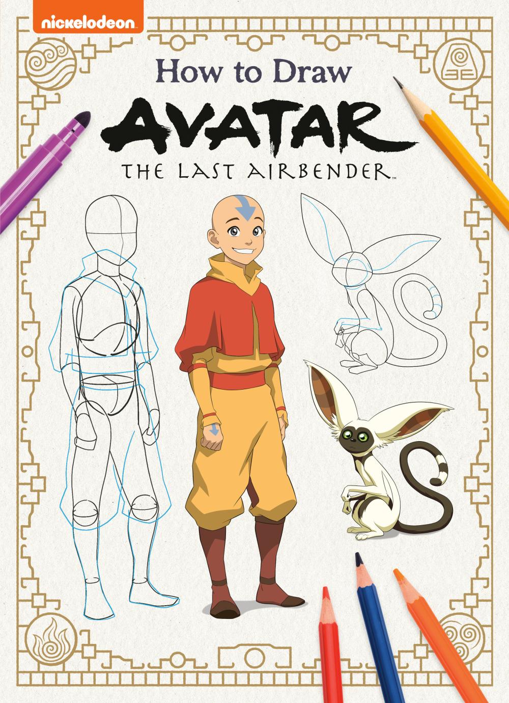 HOW TO DRAW AVATAR THE LAST AIRBENDER TP
