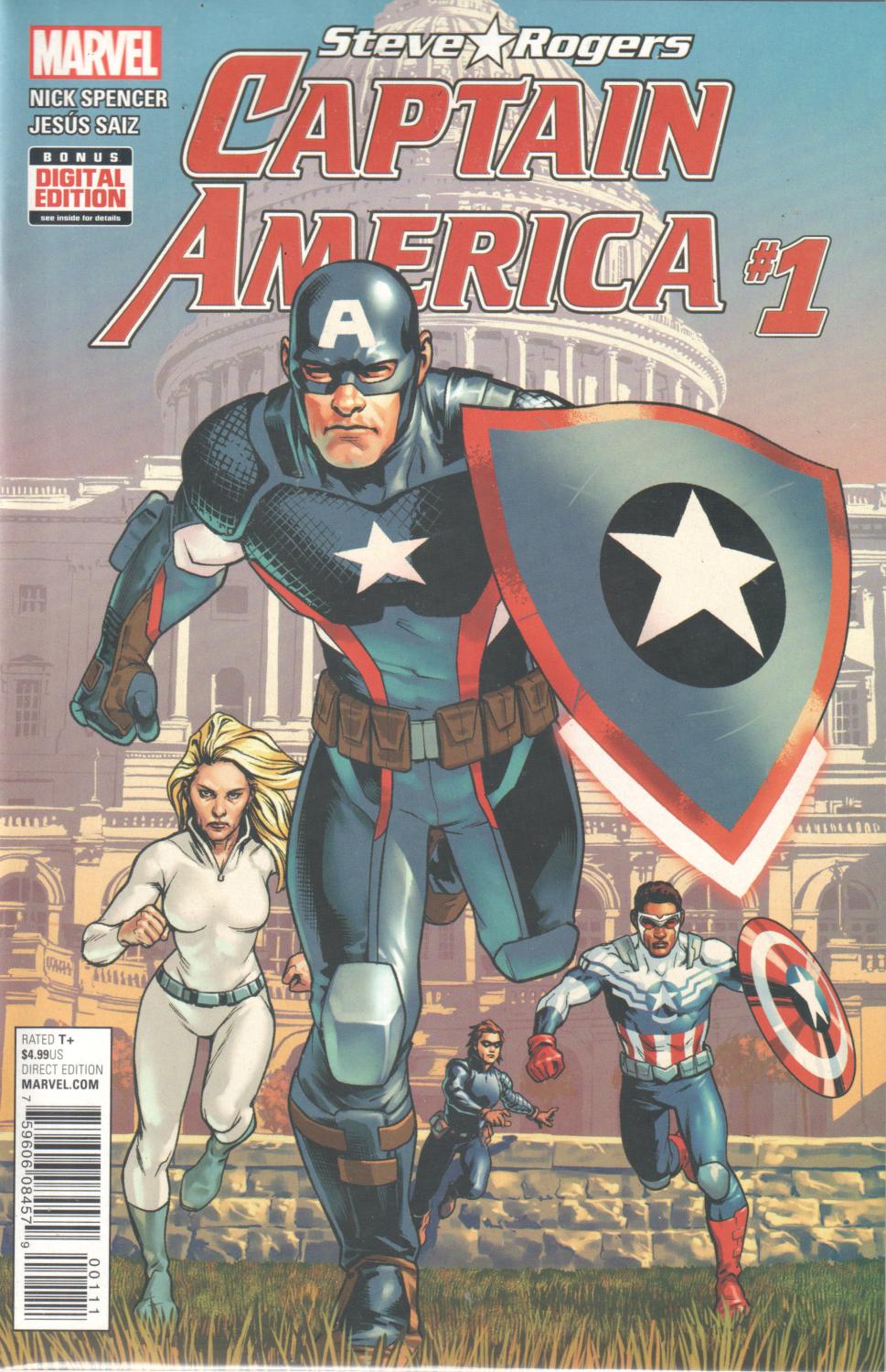 STEVE ROGERS CAPTAIN AMERICA 1-19 COMPLETE SET