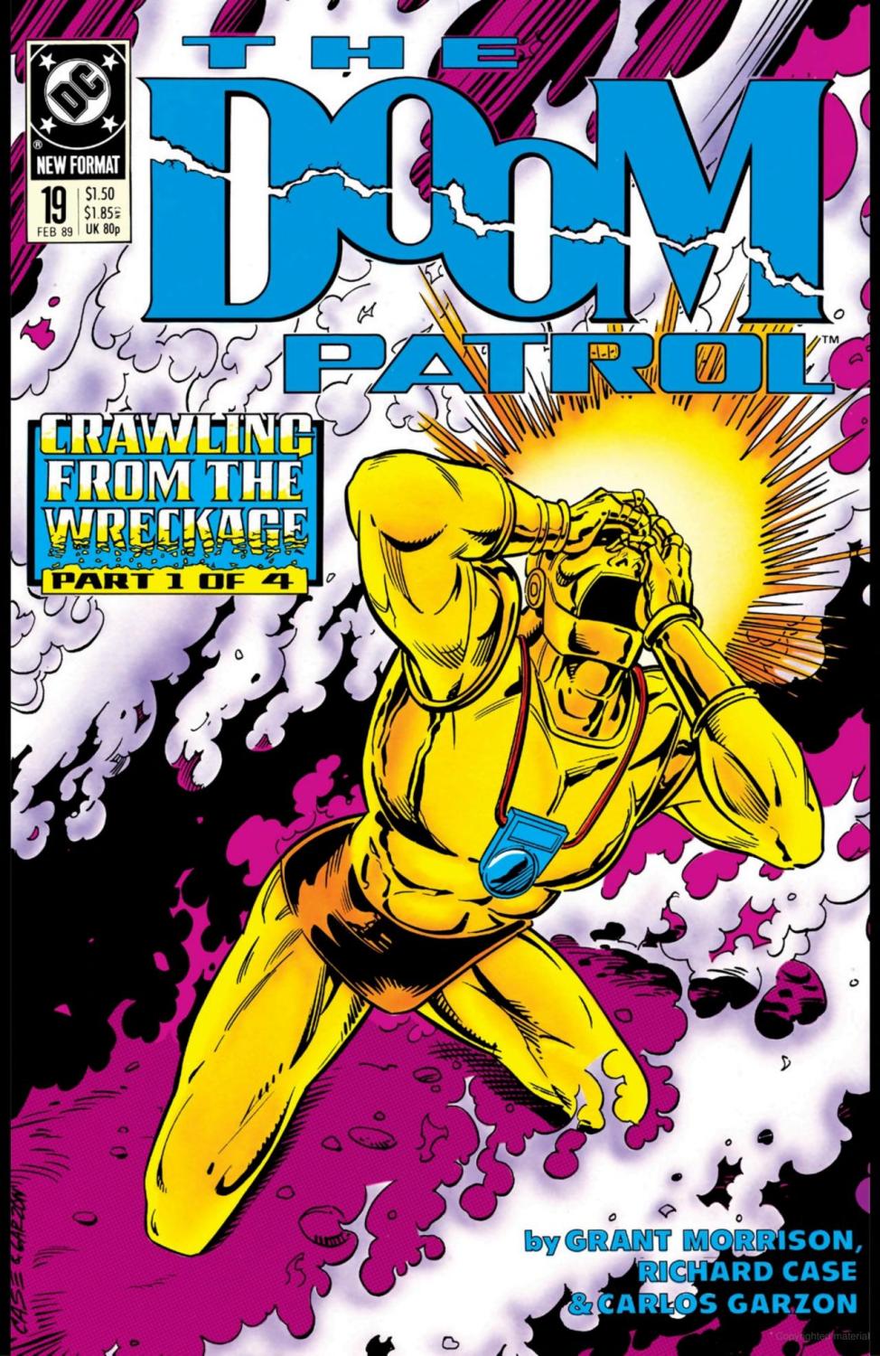 DOOM PATROL #19-63 DC 1989 COMPLETE SET GRANT MORRISON RUN