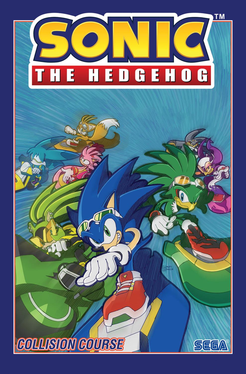 SONIC THE HEDGEHOG VOL 19 COLLISION COURSE TP TP