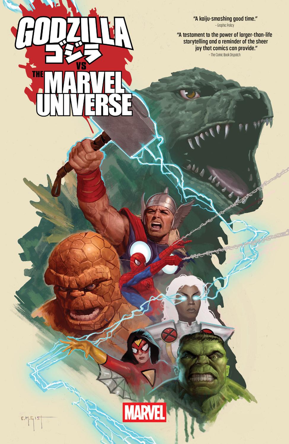 GODZILLA VS THE MARVEL UNIVERSE TP TP