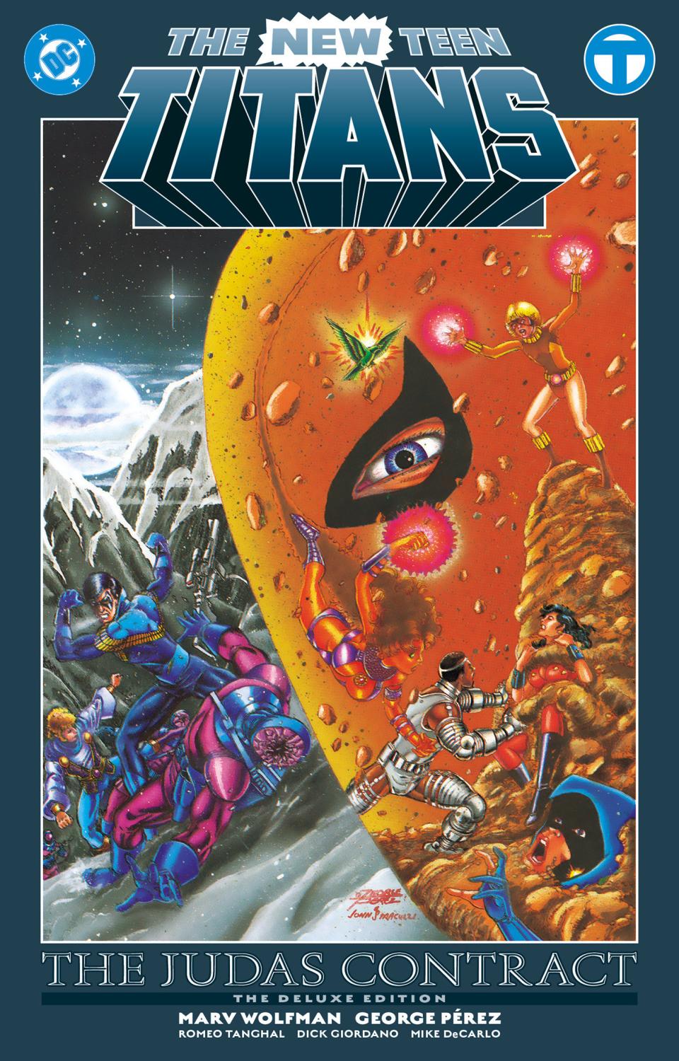 NEW TEEN TITANS THE JUDAS CONTRACT DELUXE EDITION HC 2025 EDITION