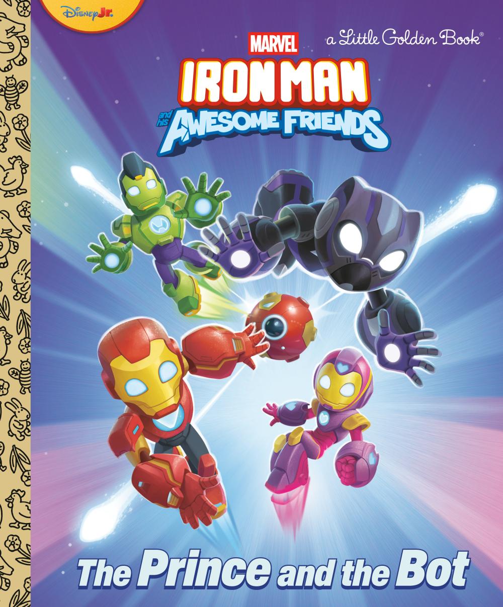THE PRINCE AND THE BOT IRON MAN AND HIS AWESOME FRIENDS HC HC