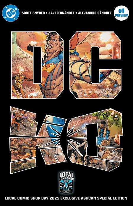 DC KO ASHCAN #1 2025 LCSD EXCLUSIVE CVR A JAVI FERNANDEZ