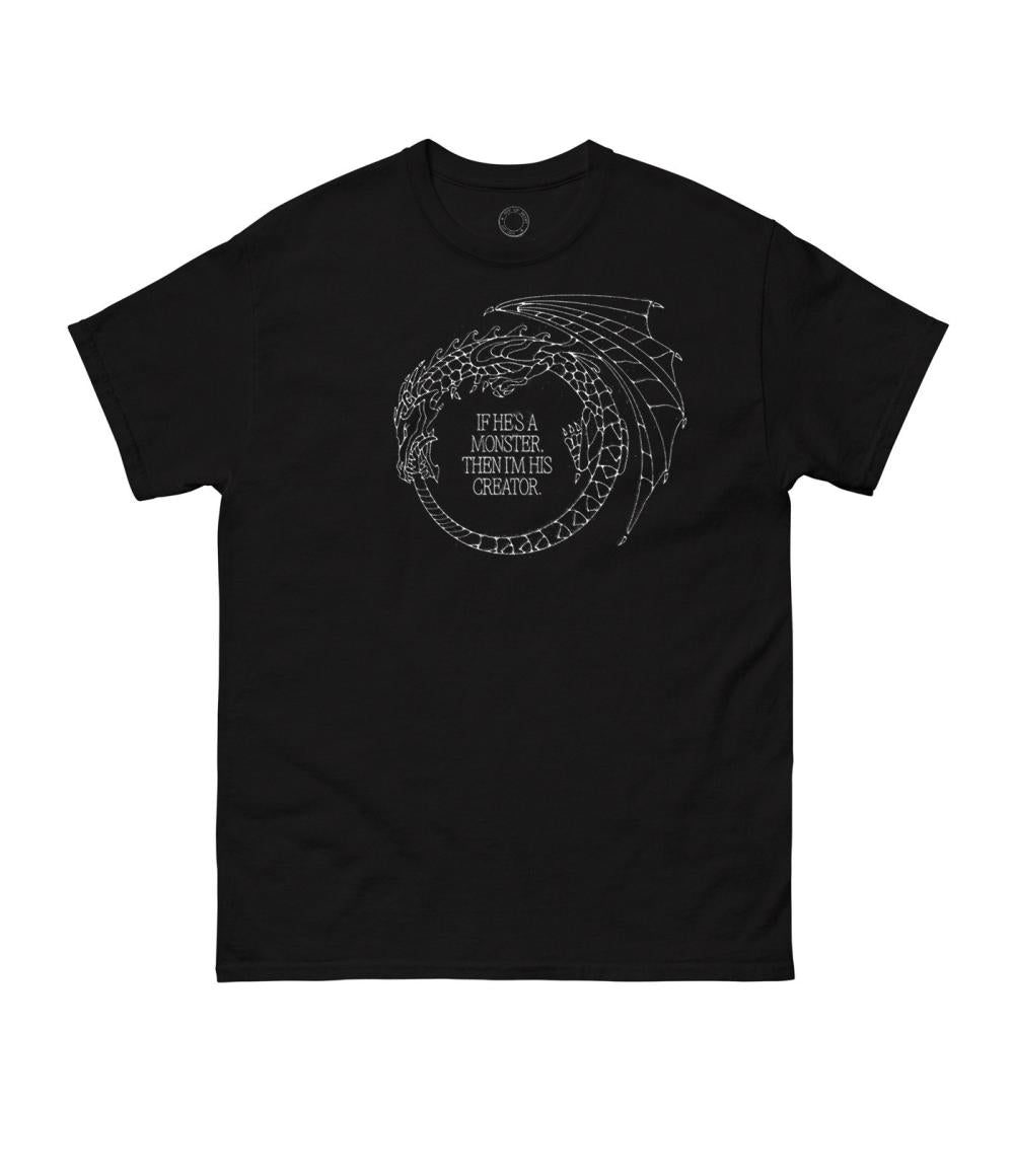 ALCHEMISED IF HES A MONSTER UNISEX T-SHIRT SMALL