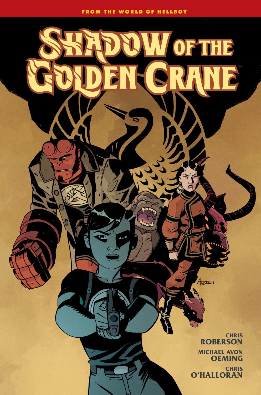 SHADOW OF THE GOLDEN CRANE HC HC