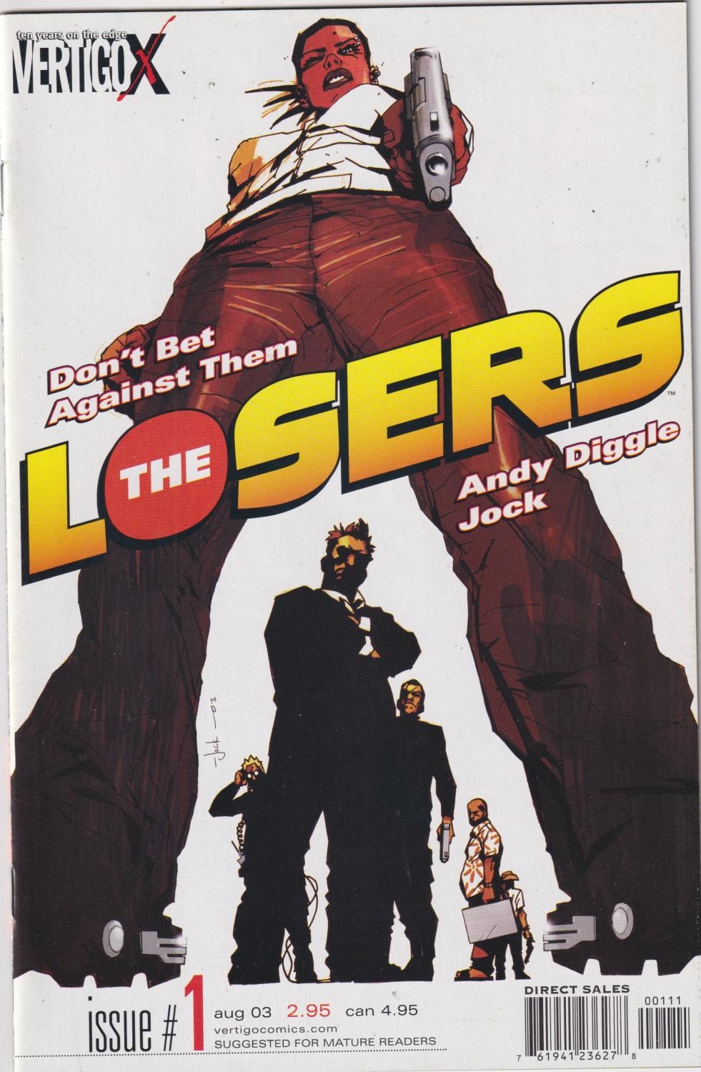 LOSERS 2003 DC VERTIGO COMPLETE SET