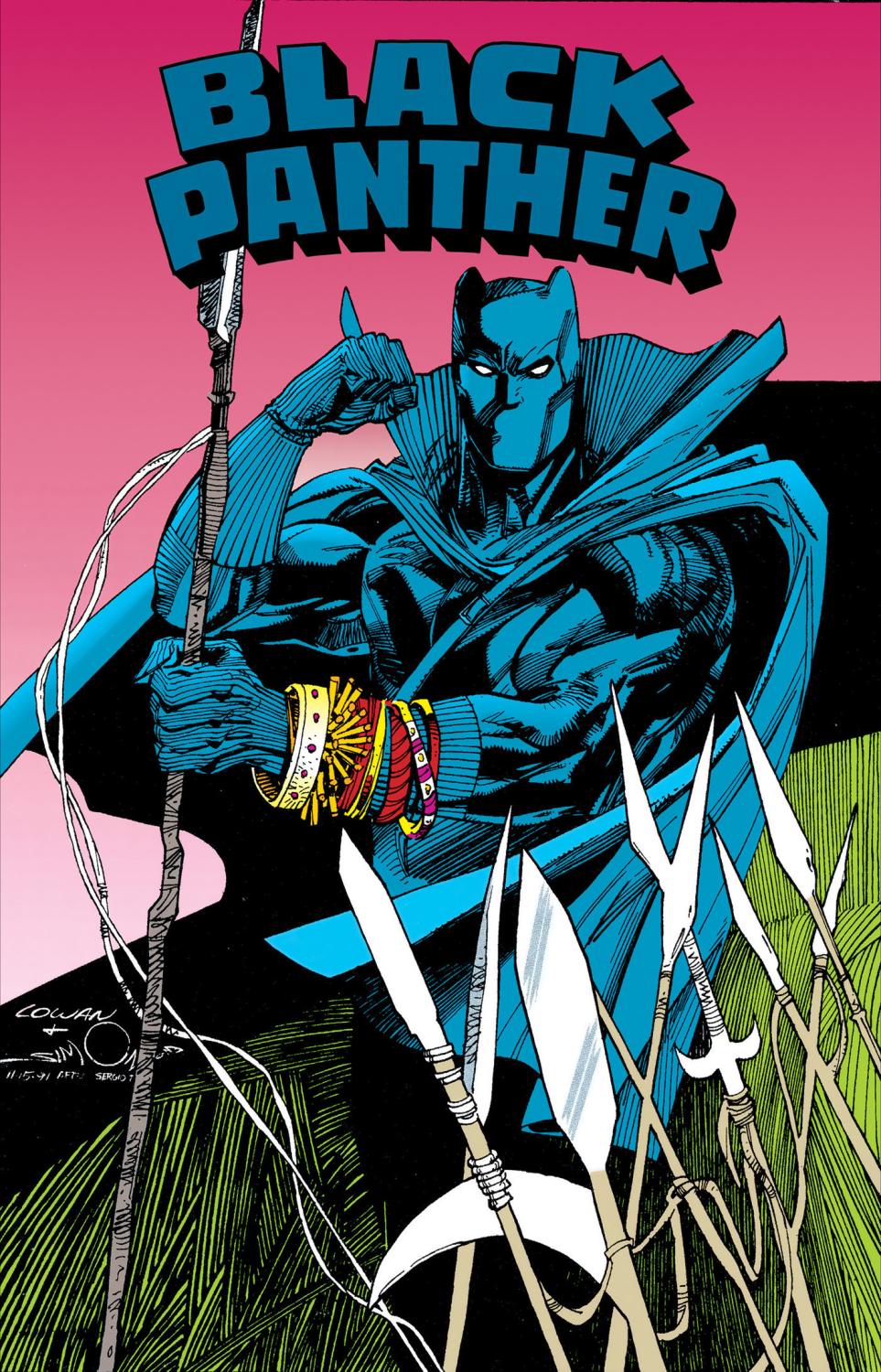 BLACK PANTHER PANTHERS PREY OMNIBUS DENYS COWAN COVER HC
