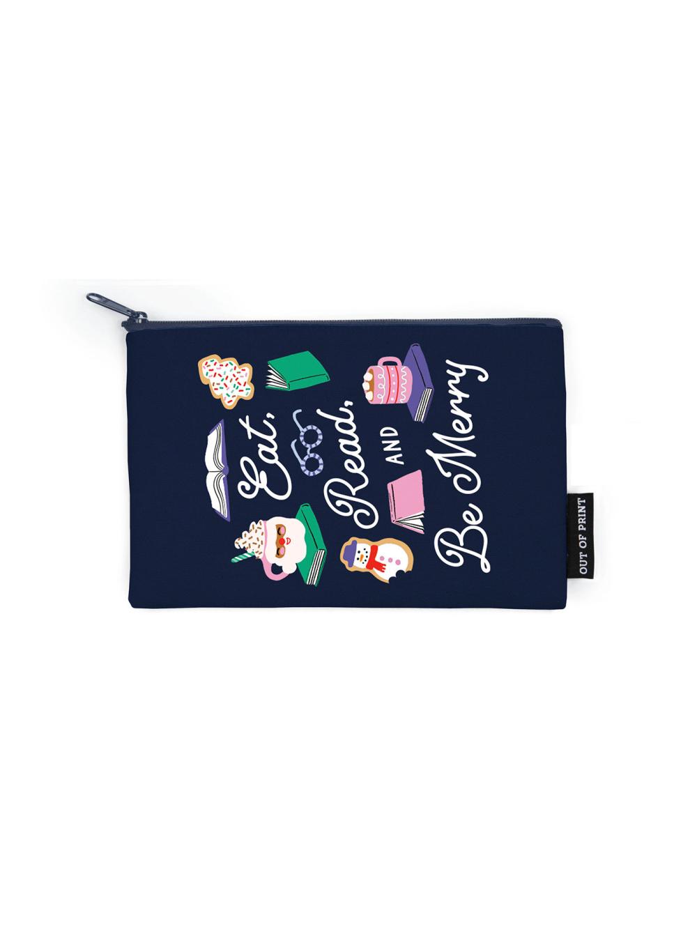 EAT READ AND BE MERRY POUCH