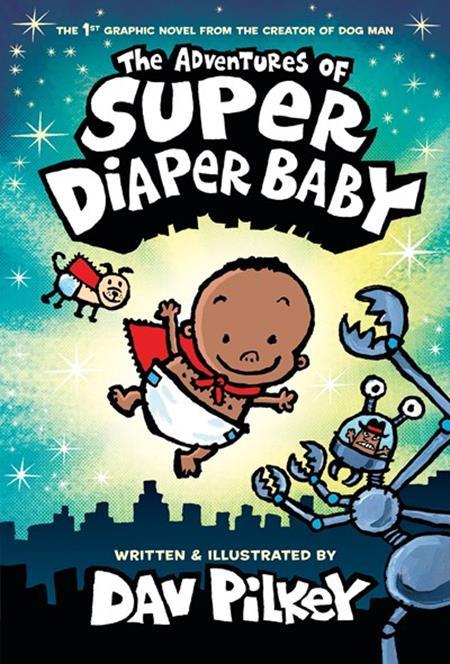 ADVENTURES OF SUPER DIAPER BABY HC COLOR EDITION PREVIOUSLY OFFERED THRU OTHER DISTRIBUTORS