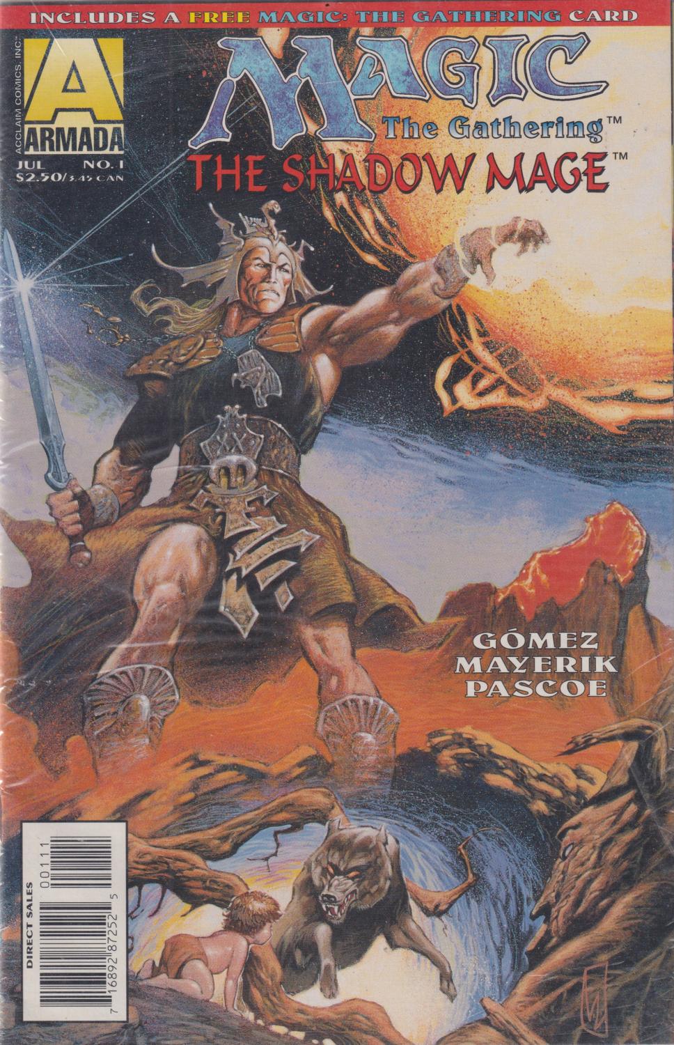 MAGIC THE GATHERING SHADOW MAGE #1-4 COMPLETE SET