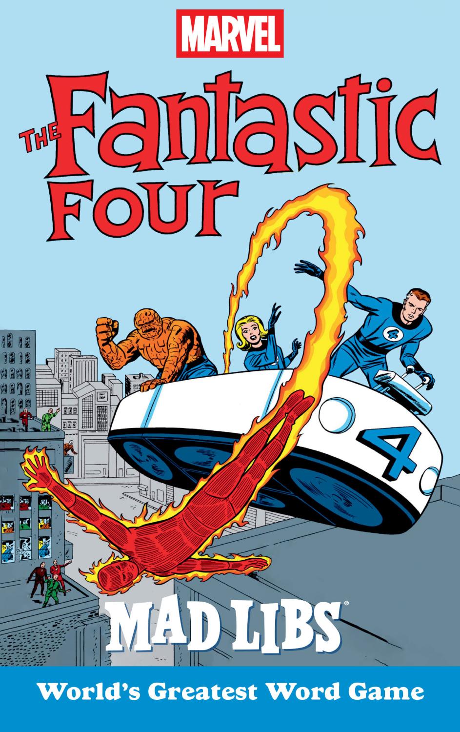 MARVELS THE FANTASTIC FOUR MAD LIBS TP