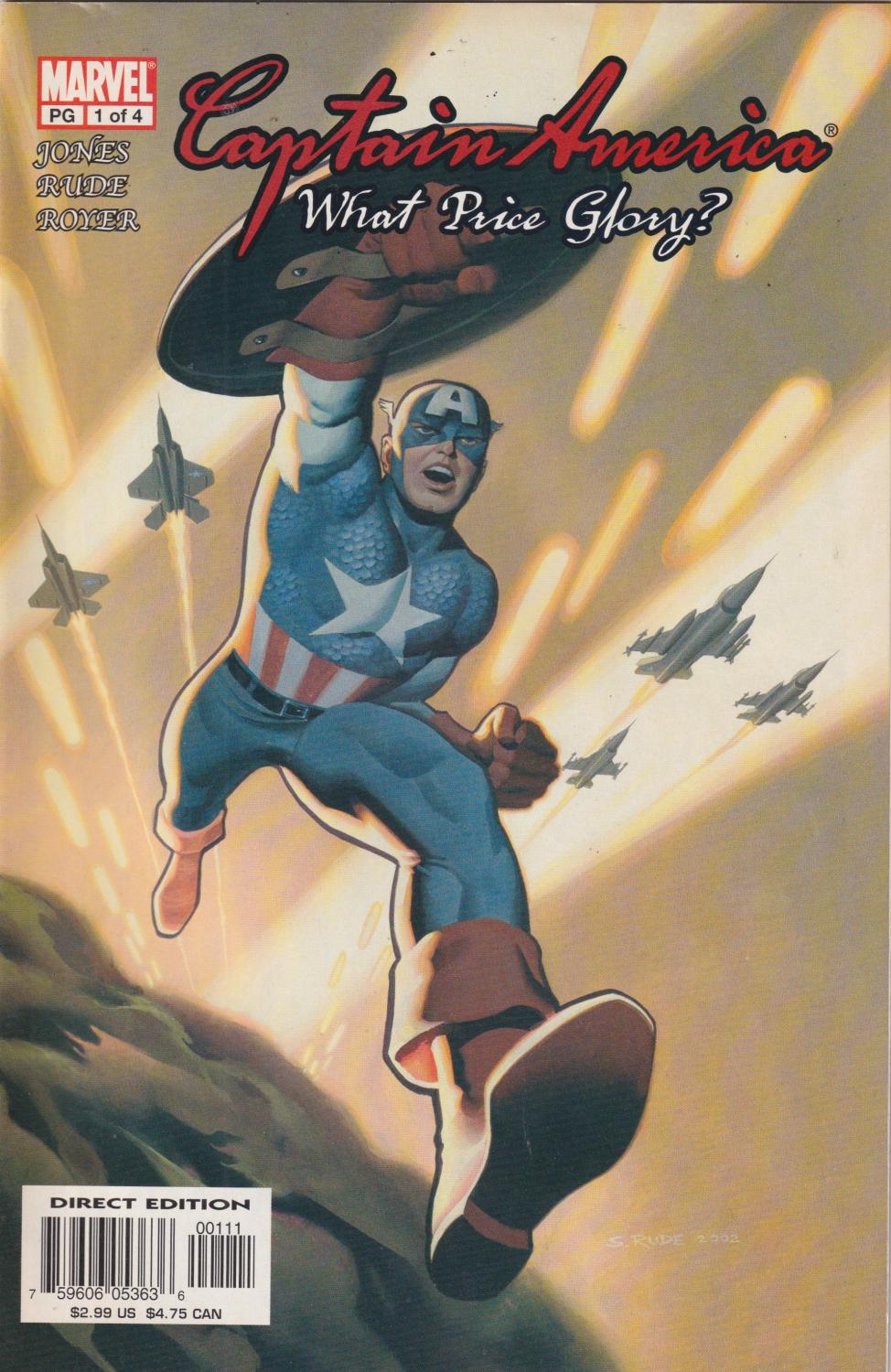 CAPTAIN AMERICA WHAT PRICE GLORY #1-4 COMPLETE SET