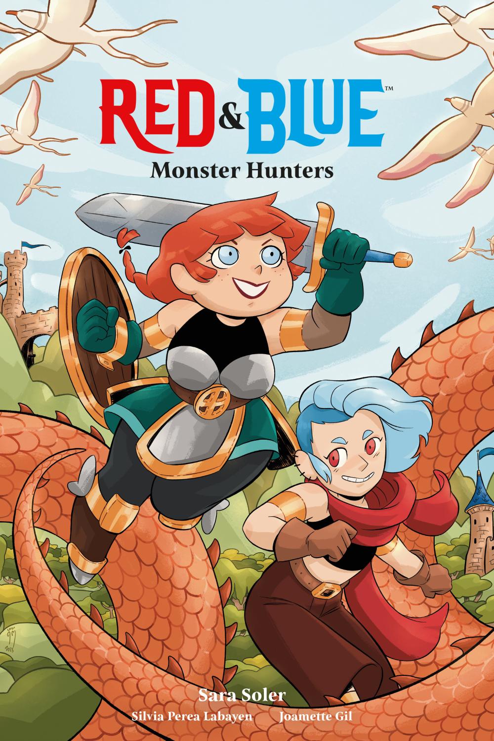 RED AND BLUE MONSTER HUNTERS TP