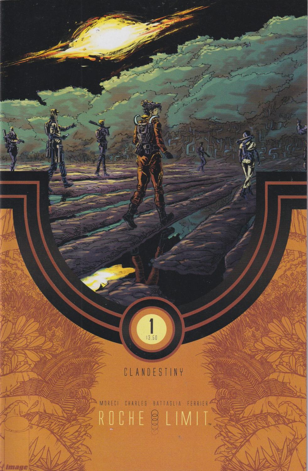 ROCHE LIMIT CLANDESTINY #1-5 2015 IMAGE COMPLETE SET