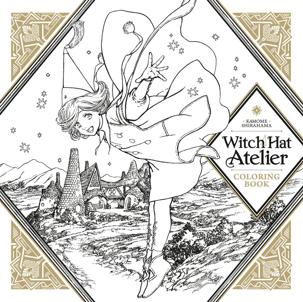 WITCH HAT ATELIER COLORING BOOK TP