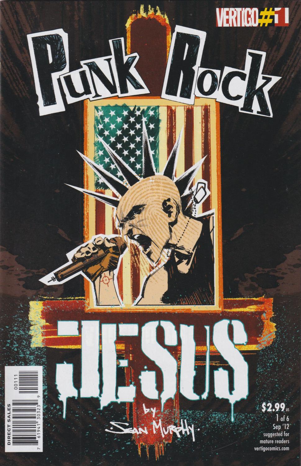 PUNK ROCK JESUS #1-6 2012 COMPLETE SET