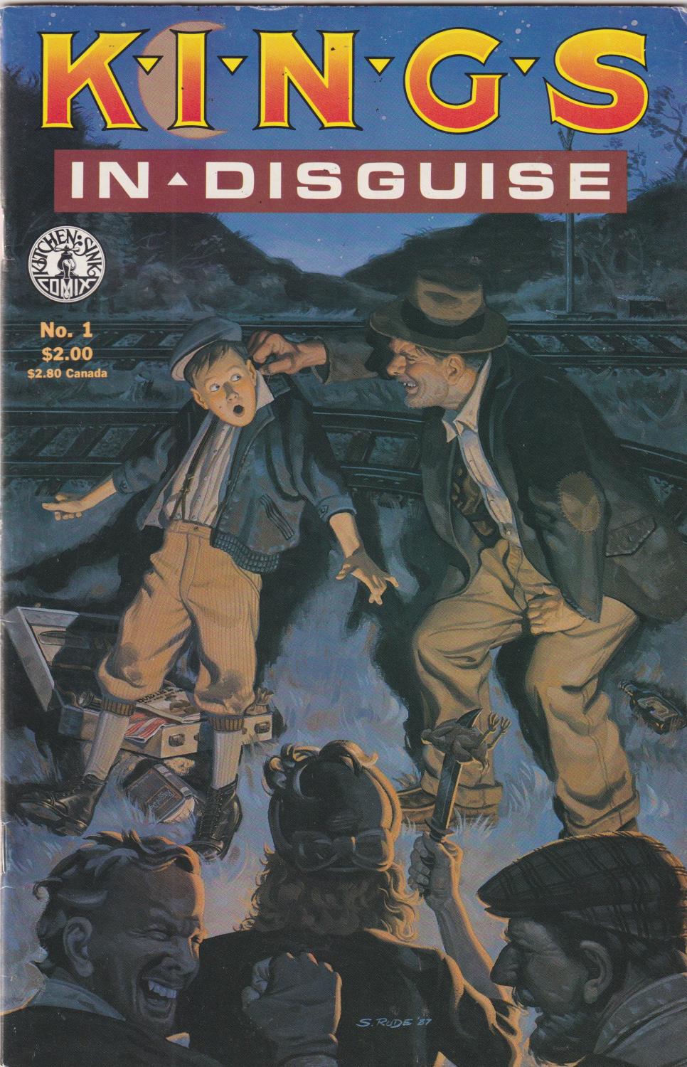 KINGS IN DISGUISE #1-6 KSP 1988 COMPLETE SET