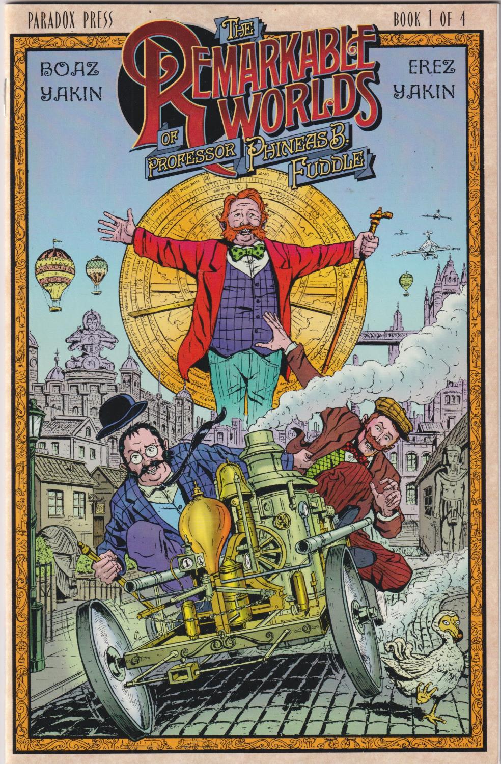 REMARKABLE WORLDS OF PHINEAS B. FUDDLE #1-4 PARADOX 2000 COMPLETE SET