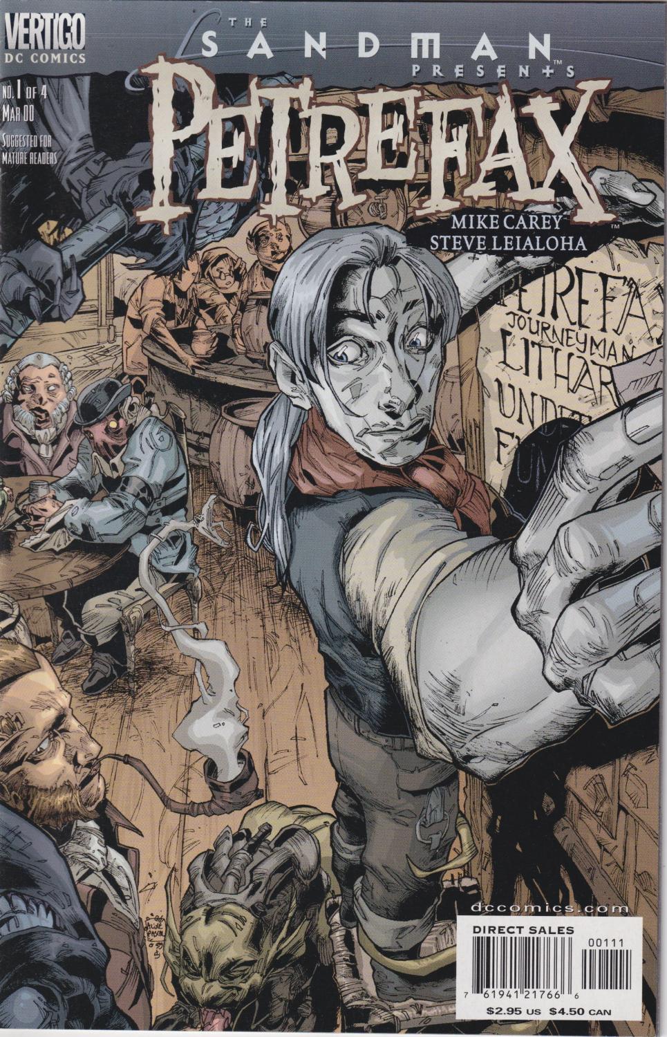 SNADMAN PRES. PETREFAX #1-4 DC 2000 COMPLETE SET