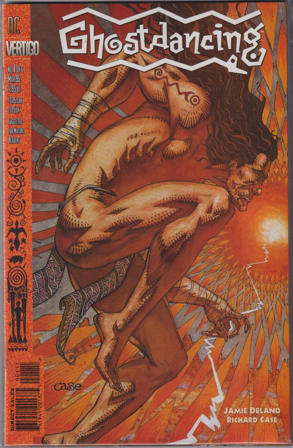 GHOSTDANCING #1-6 1995 DC/VERTIGO COMPLETE SET