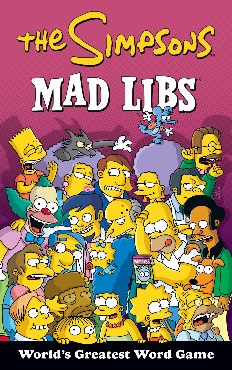 THE SIMPSONS MAD LIBS TP