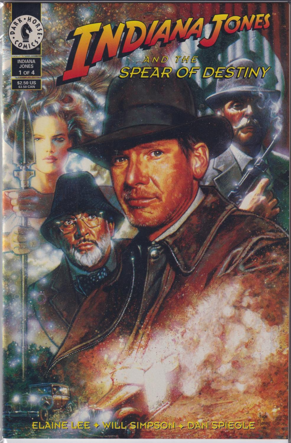 INDIANA JONES AND THE SPEAR OF DESTINY 1-4 COMPLETE SET