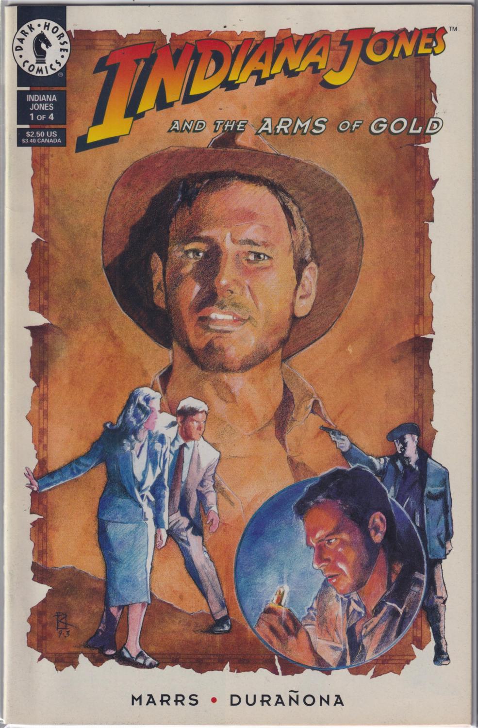 INDIANA JONES AND THE ARMS OF GOLD 1-4 COMPLETE SET