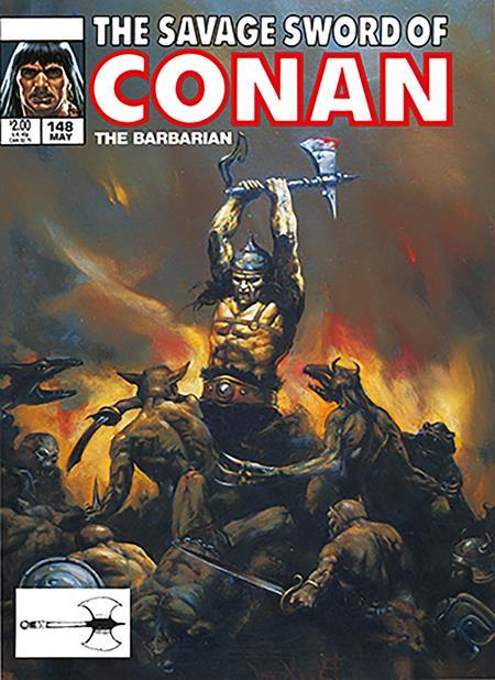 SAVAGE SWORD OF CONAN THE ORIGINAL COMICS OMNIBUS HC VOL 11 DIRECT MARKET EDITION DOUG BEEKMAN CVR