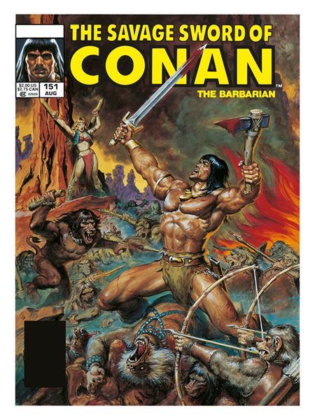 SAVAGE SWORD OF CONAN THE ORIGINAL COMICS OMNIBUS HC VOL 11 REGULAR EDITION EARL NOREM