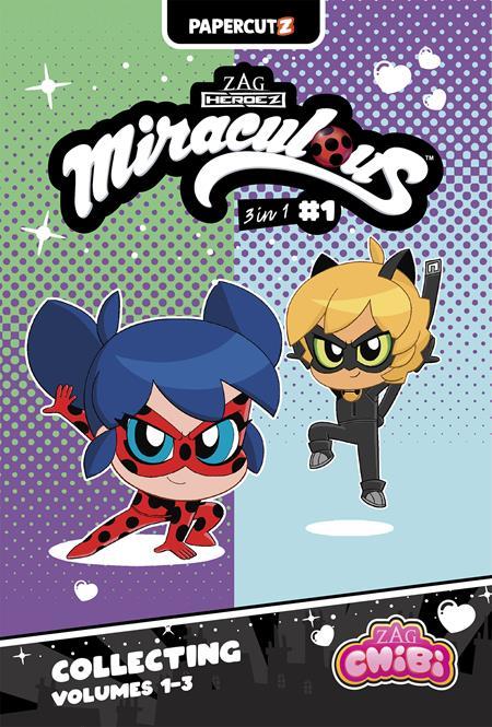 MIRACULOUS LADYBUG CHIBI 3 IN 1 TP VOL 01