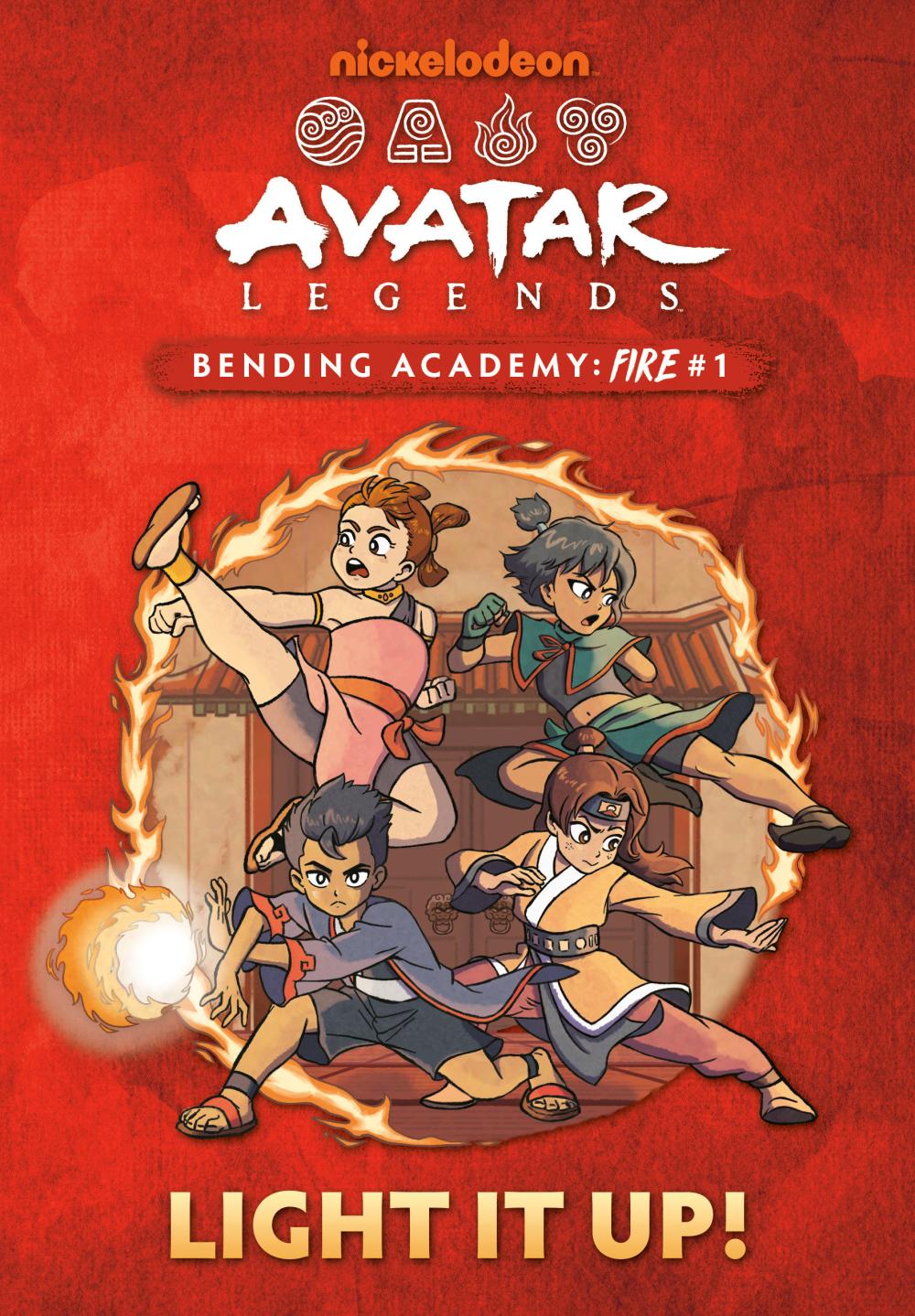 LIGHT IT UP AVATAR LEGENDS BENDING ACADEMY FIRE #1 HC