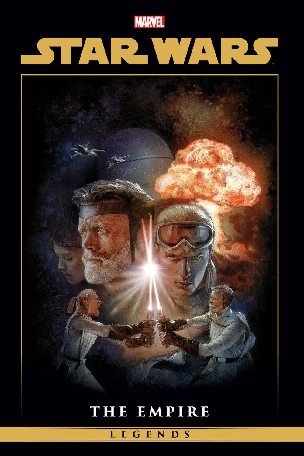 STAR WARS LEGENDS THE EMPIRE OMNIBUS VOL 4 NICK RUNGE COVER DM ONLY HC