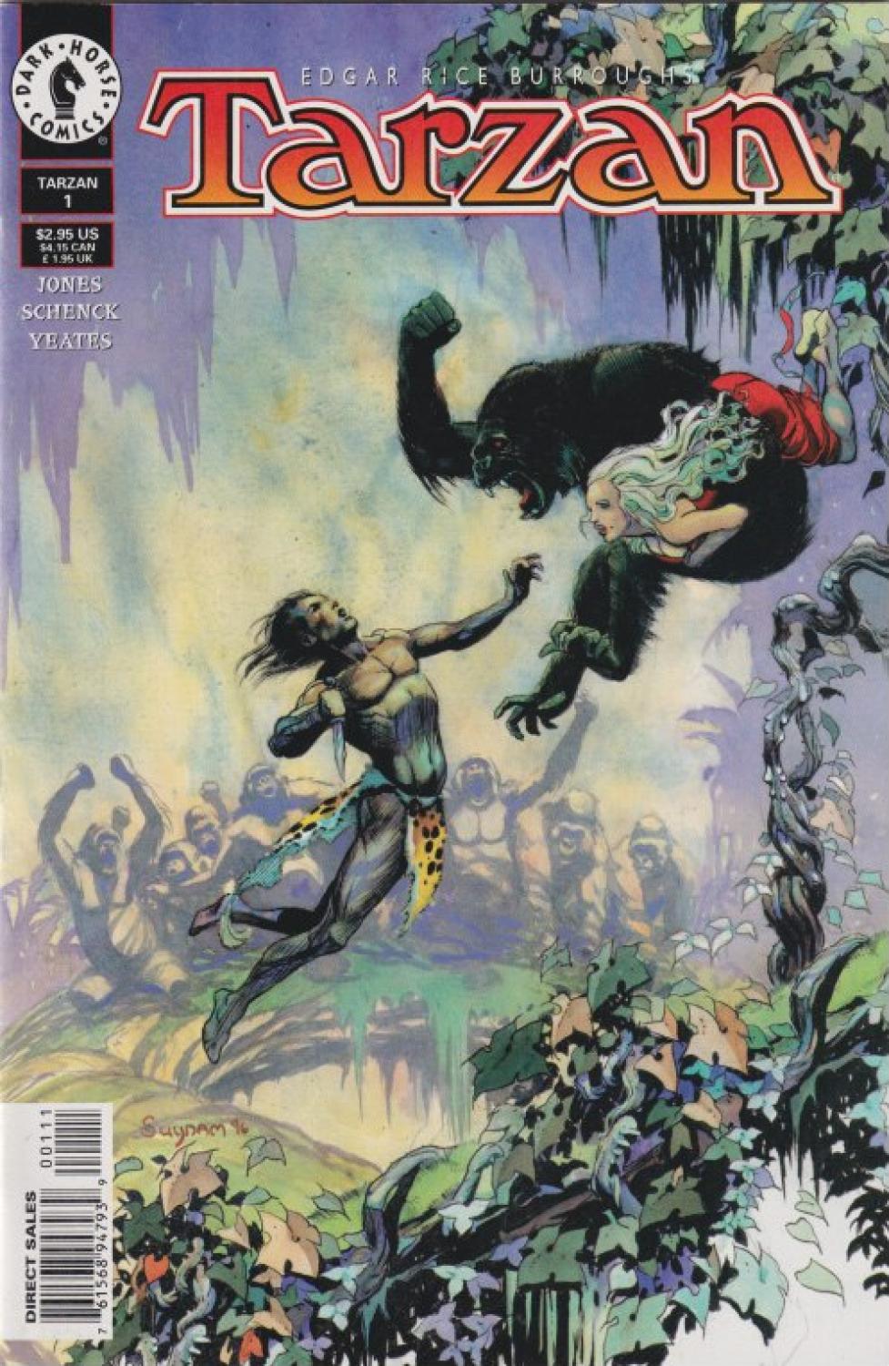 TARZAN #1-20 DARK HORSE 1996 COMPLETE SET