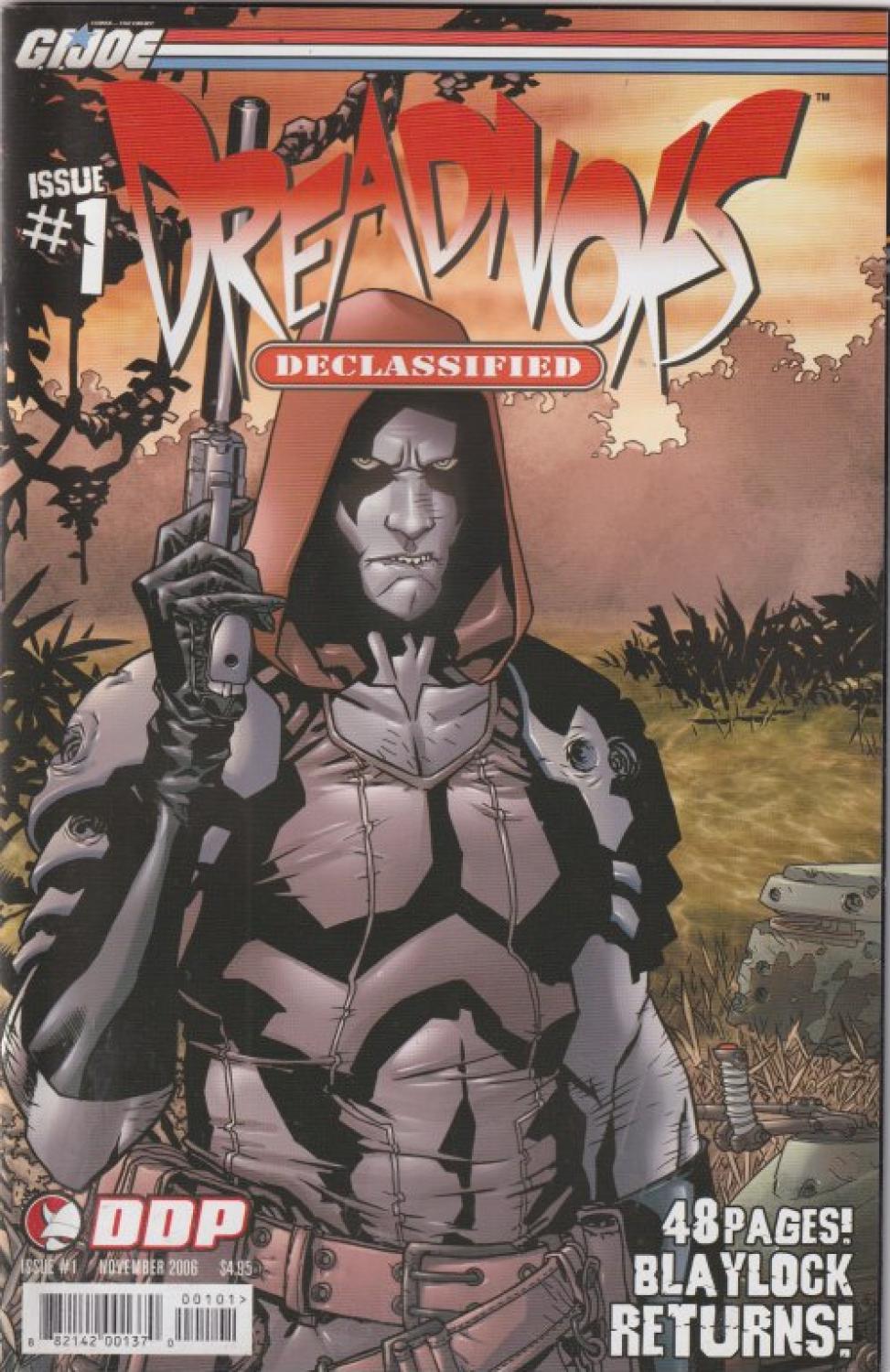 G.I. JOE DECLASSIFIED DREADNOKS #1-3 DDP 2006 COMPLETE SET