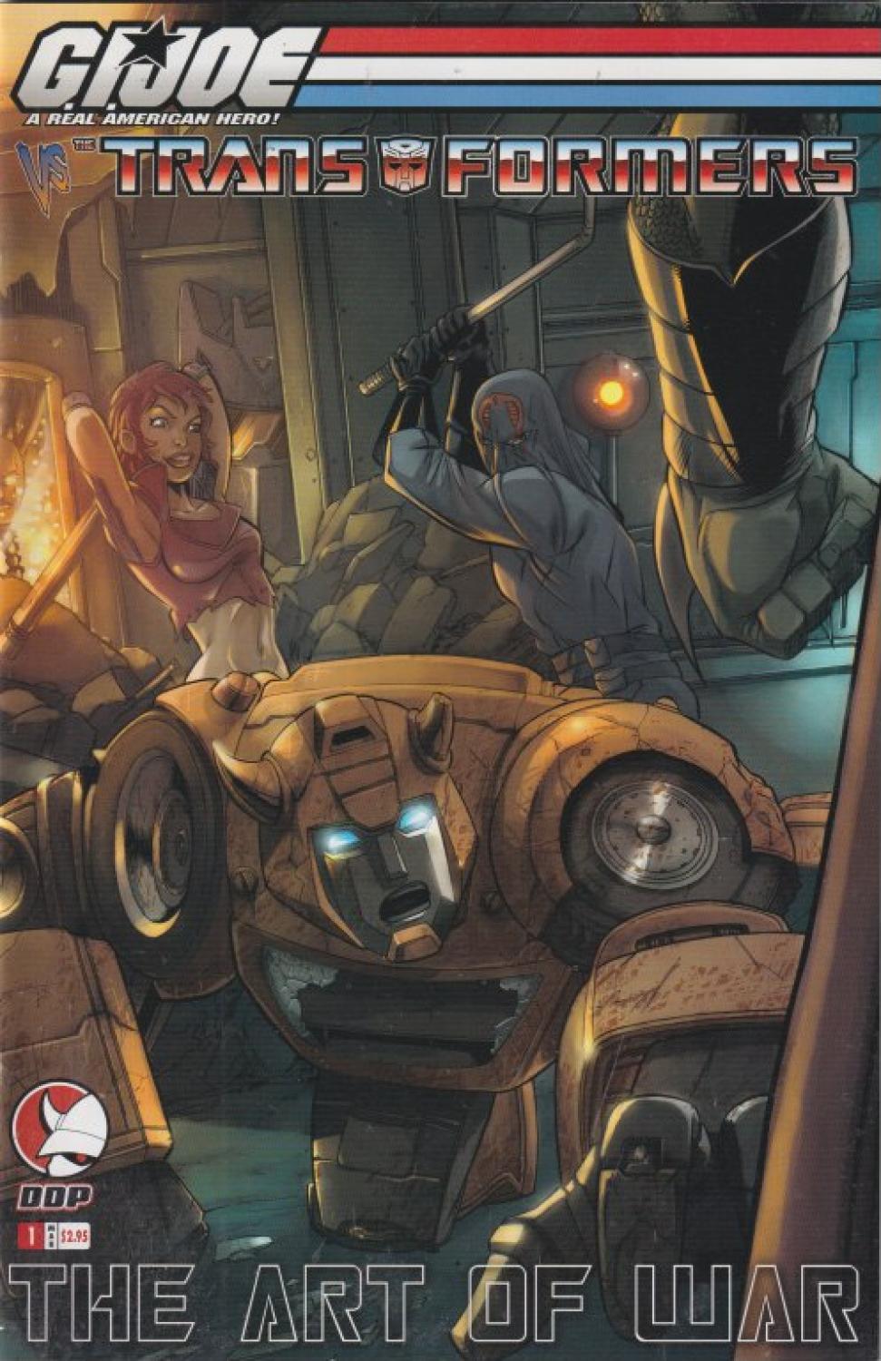 GI JOE VS TRANSFORMERS ART OF WAR #1-5 DDP 2006 COMPLETE SET
