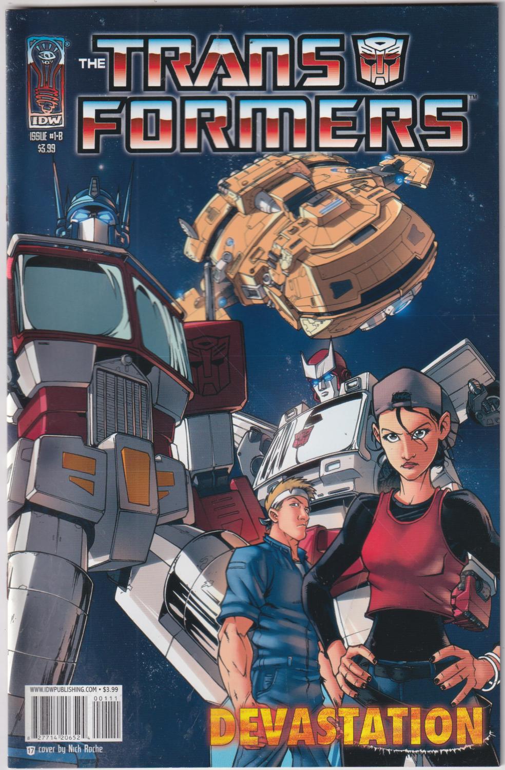 TRANSFORMERS DEVASTATION 2007 IDW 1-6 COMPLETE SET #4, AND 6 CVR A, #1, 2, 3, 5 COVER B