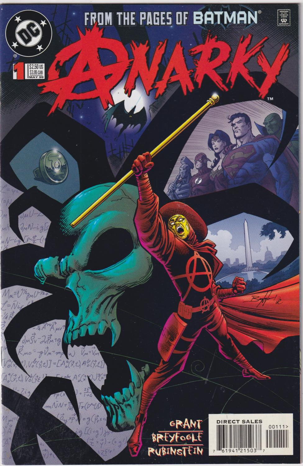 ANARKY 1999 DC 1-8 COMPLETE SET