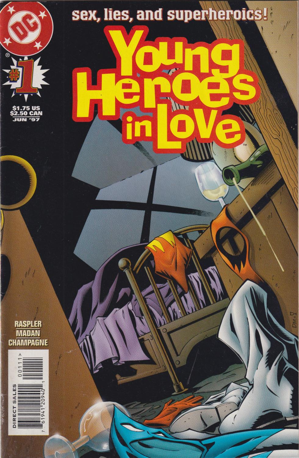 YOUNG HEROES IN LOVE #1-17 DC 1997 COMPLETE SET