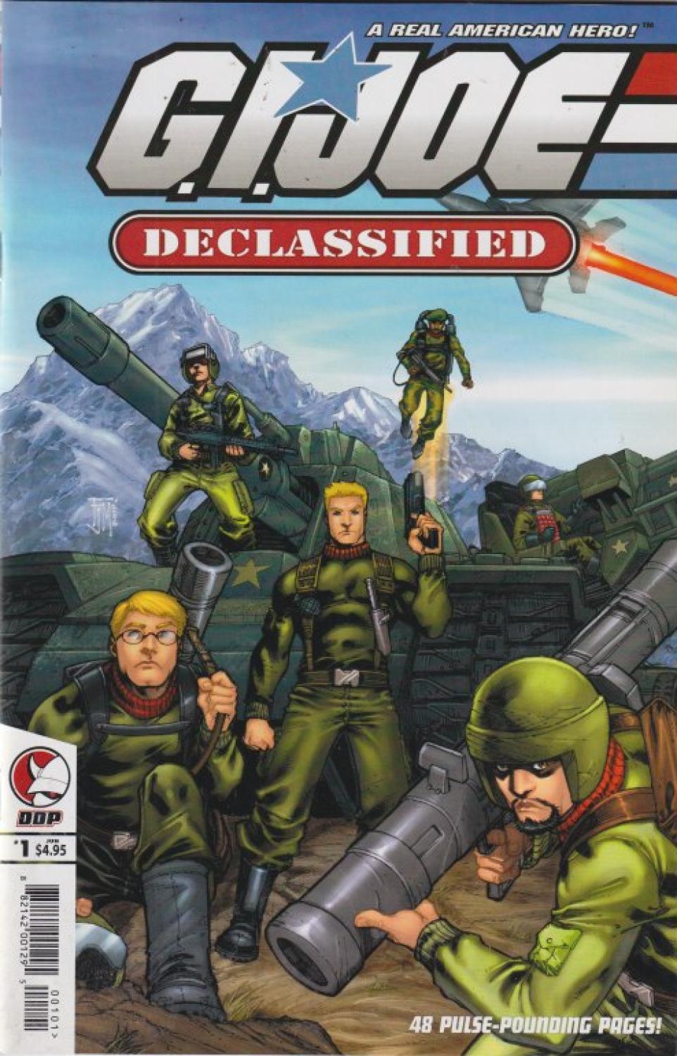 G.I. JOE DECLASSIFIED #1-3 DDP 2006 COMPLETE SET