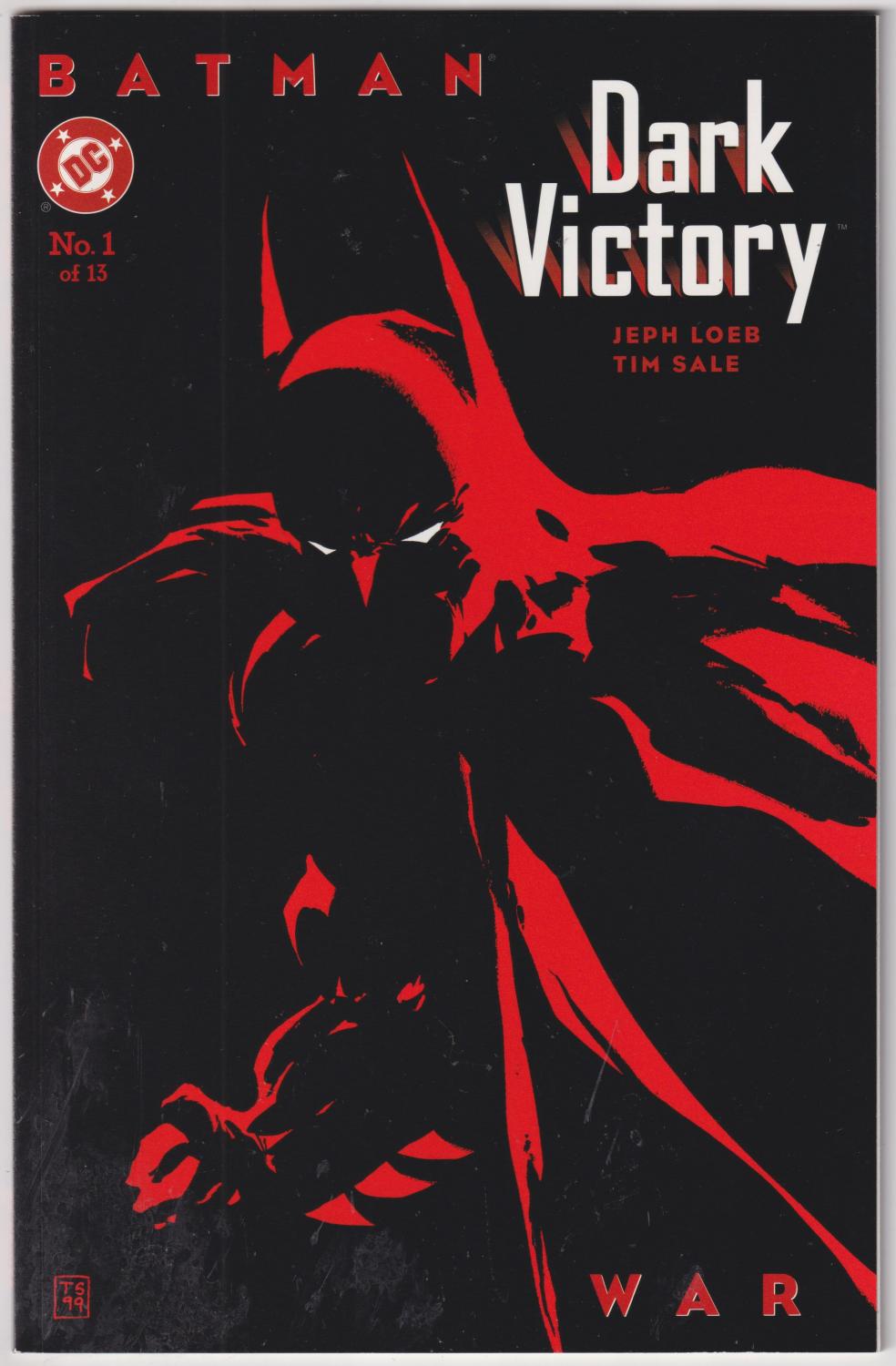 BATMAN DARK VICTORY #1-13 DC 1999 COMPLETE SET
