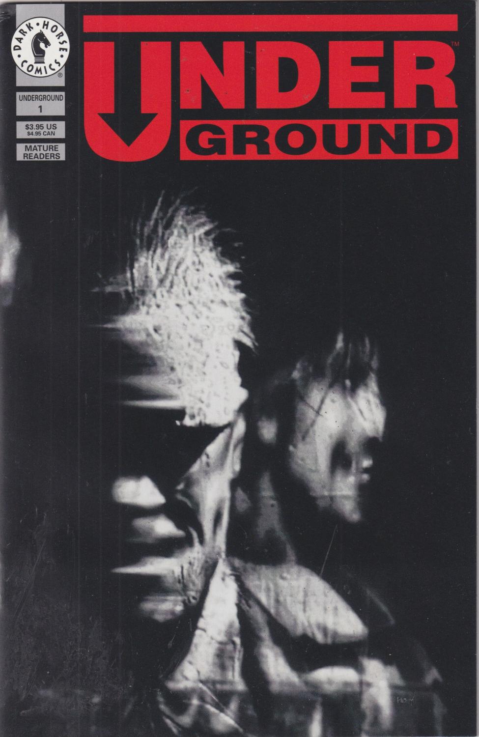 UNDERGROUND #1-4 DARK HORSE 1993 COMPLETE SET