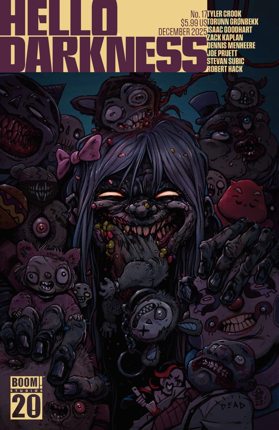 HELLO DARKNESS #17 D BOOM 20TH ANNIVERSARY VAR DRESSED DIALYNAS