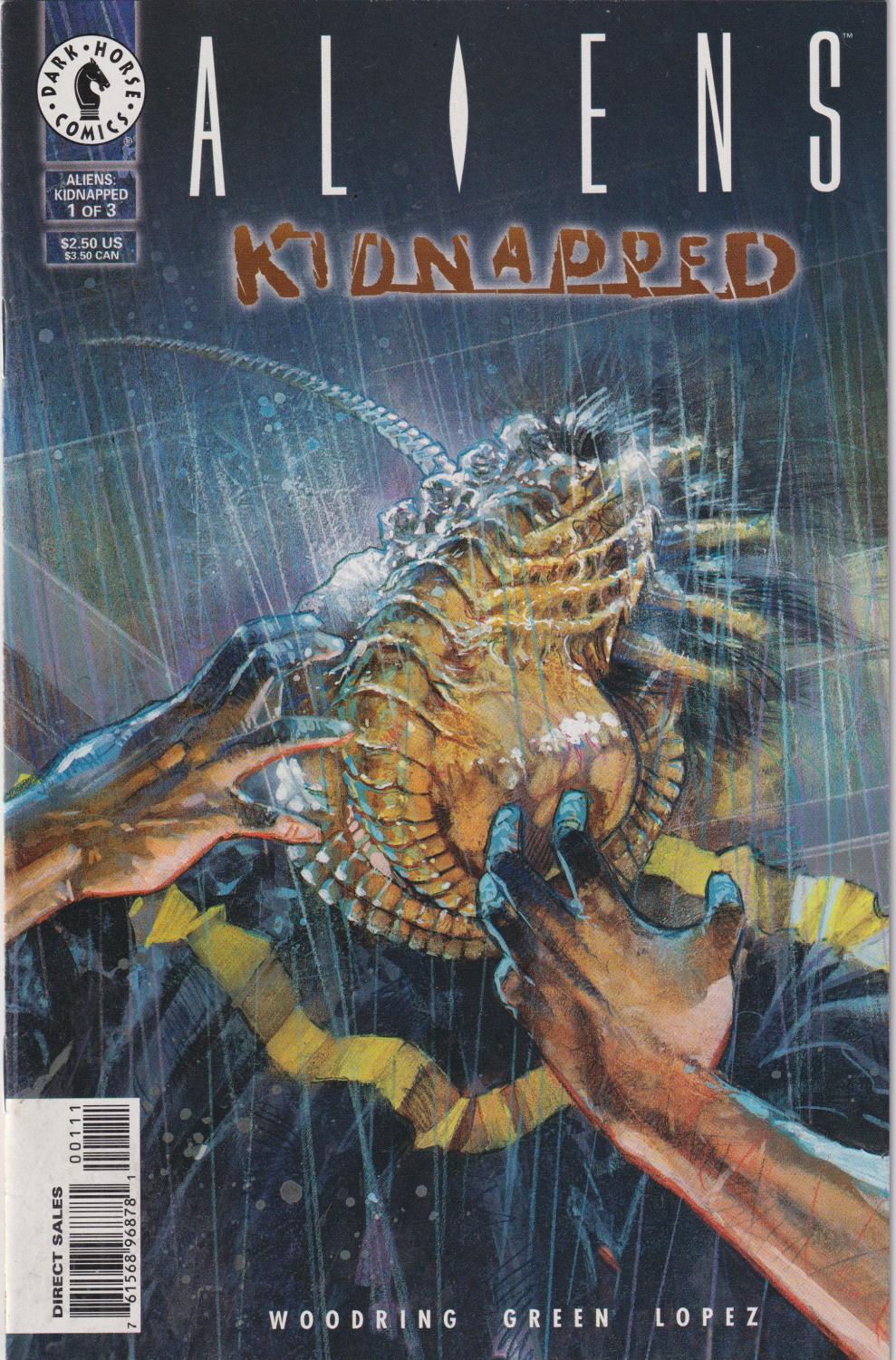ALIENS KIDNAPPED #1-3 DARK HORSE 1997 COMPLETE SET