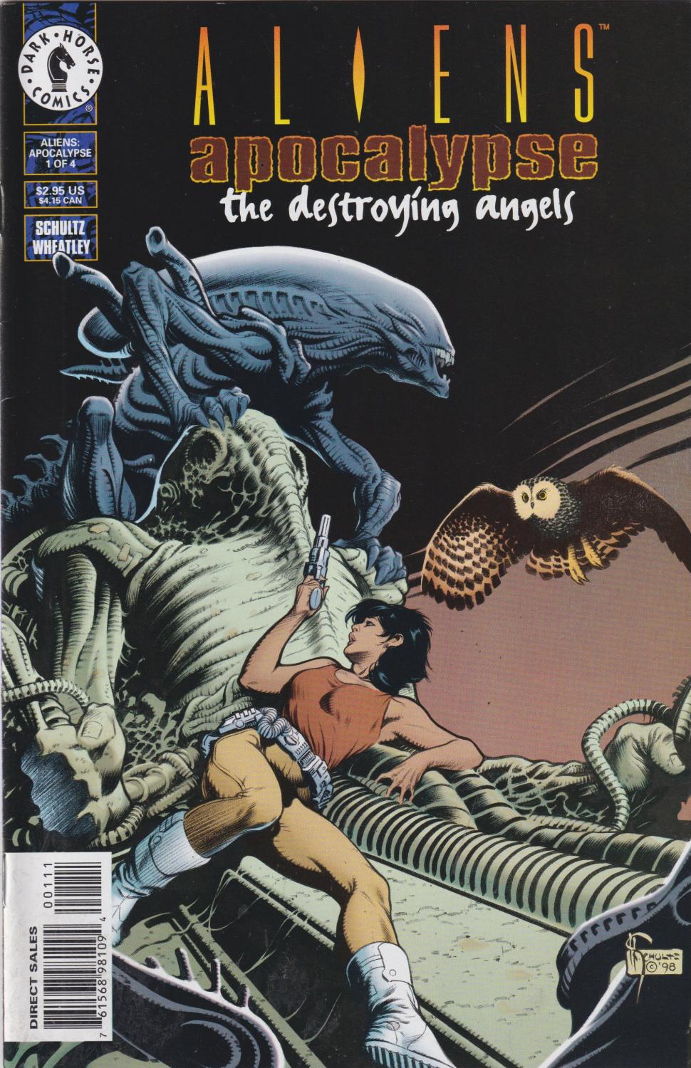 ALIENS APOCALYPSE DESTROYING ANGELS #1-4 DARK HORSE 1999 COMPLETE SET