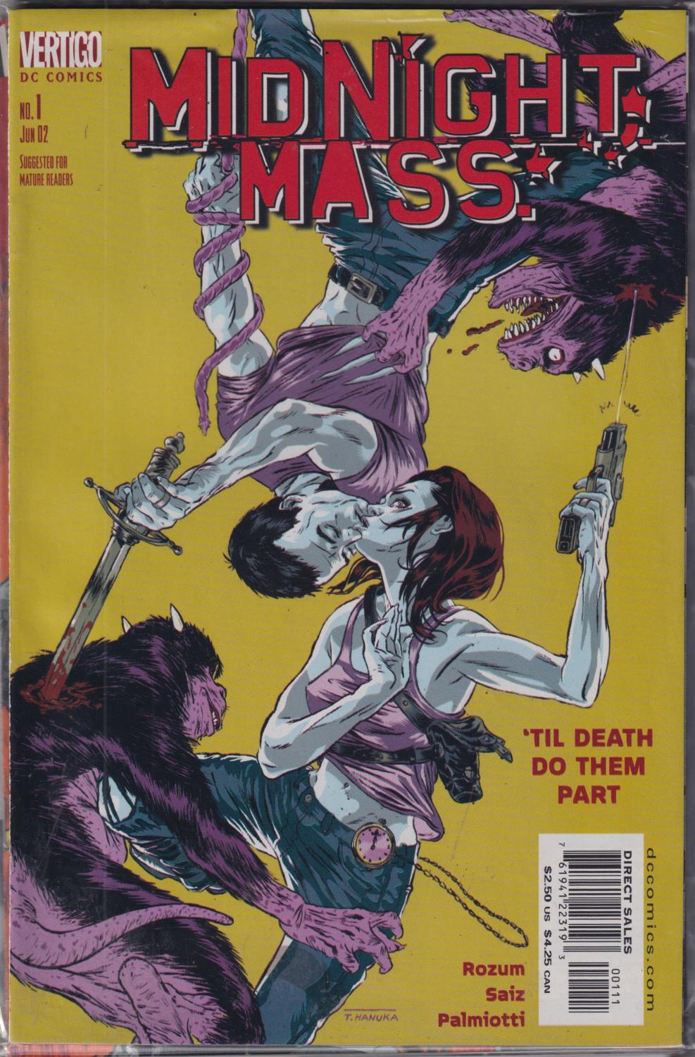 MIDNIGHT MASS #1-8 DC 2002 COMPLETE SET
