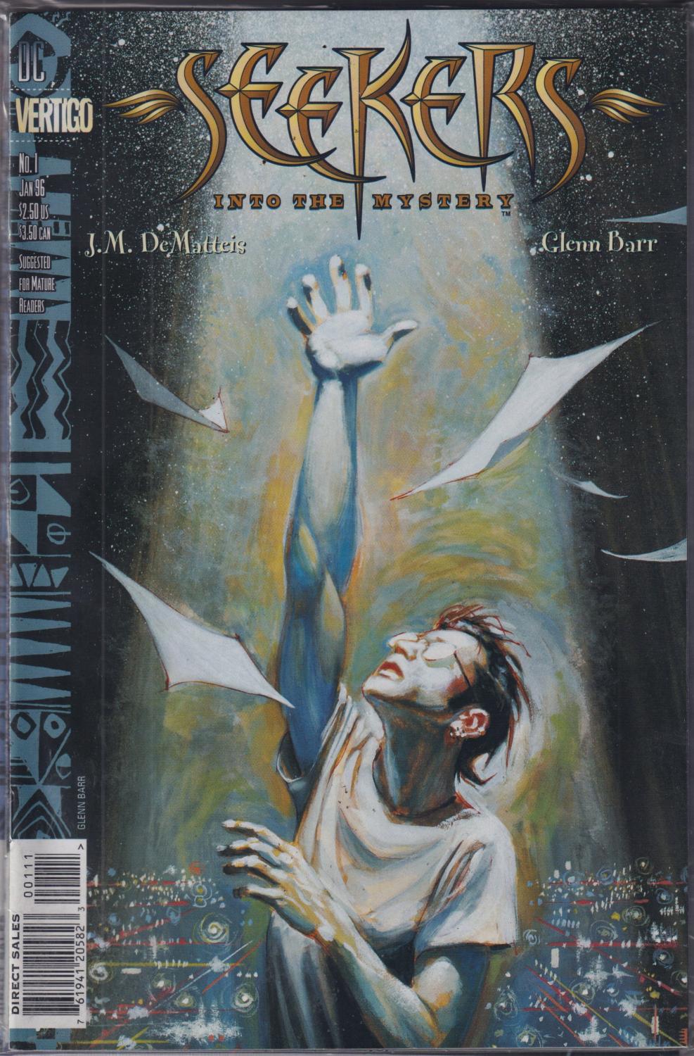 SEEKERS #1-15 DC 1996 COMPLETE SET